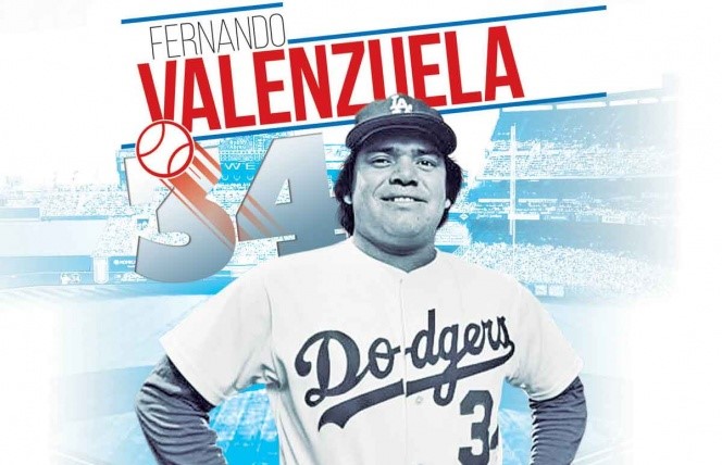 Dodgers preparan fiesta para el legendario Fernando Valenzuela, del que  retirarán su número 34